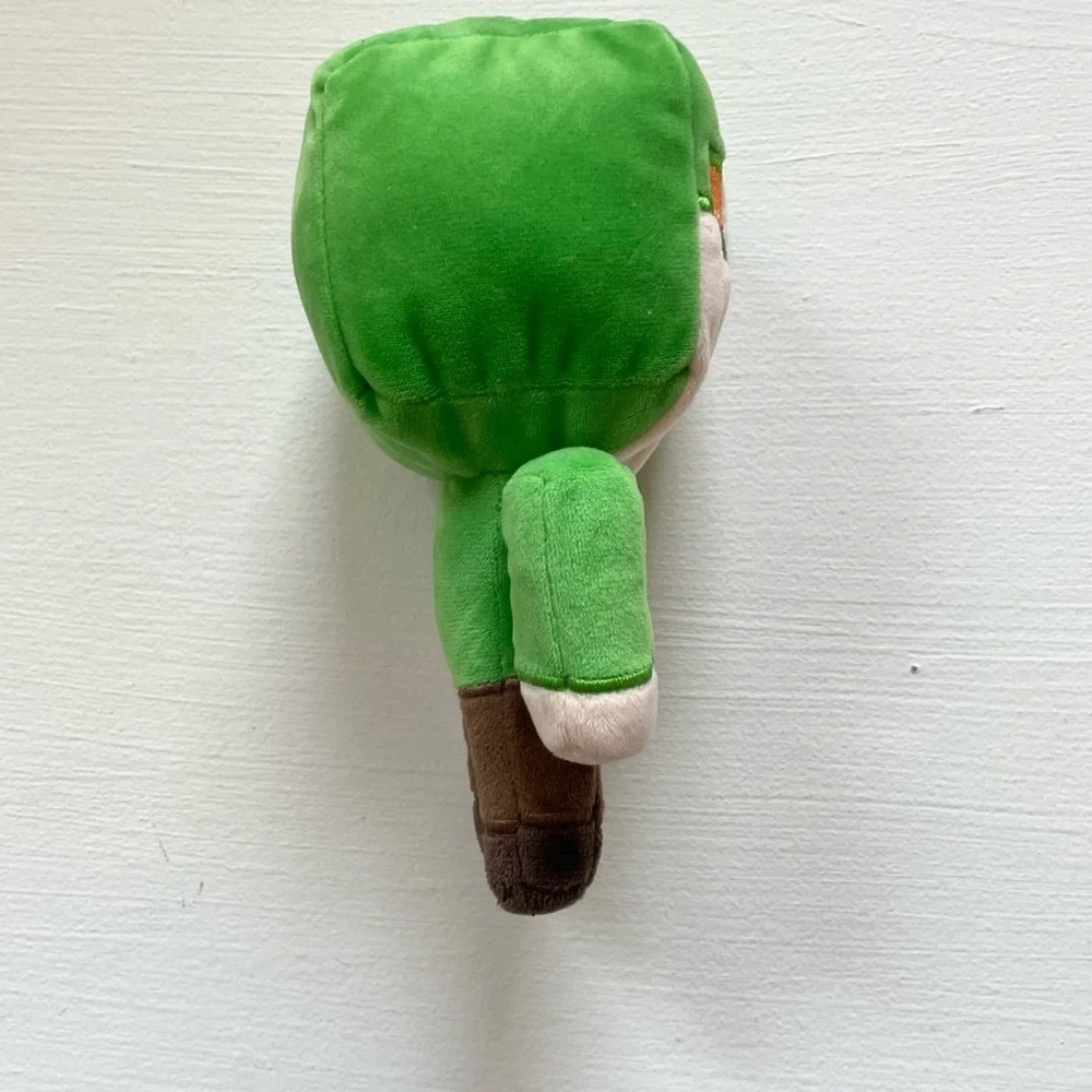 2020 JINX Minecraft plush happy explorer Alex in creeper costume 7 inch